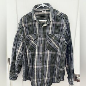 vintage Carhartt heavy weight woven shirt men's XL Reg EUC